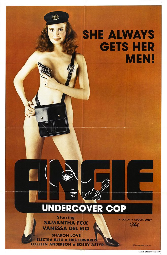 Tableaux sur toile, reproduction de Angie Undercover Cop 01 Movie Poster