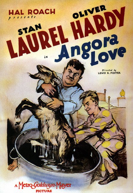 Tableaux sur toile, riproduzione de Angora Love 1929 1a3 poster del film