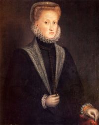 Anguissola Europa Anne Of Austria Queen Of Spain 1573 canvas print