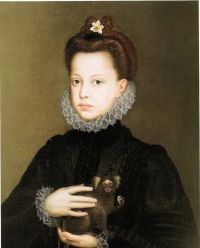 Anguissola Europa Infanta Catalina Micaela 1573
