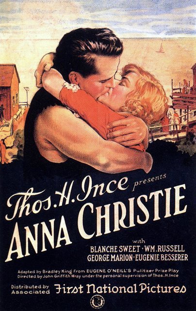 Tableaux sur toile, riproduzione de Anna Christie 1923 1a3 poster del film