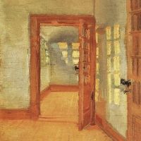 Anna Ancher Interieur Br Ndums Bijlage 1917