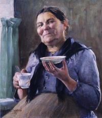 Anna Sahlsten Kahvimummo-커피 할머니 1895