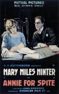 Annie For Spite 1917 1a3 Movie Poster canvas print
