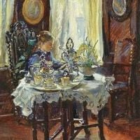 Annie Rose Laing At The Breakfast Table