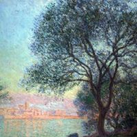 Antibes gezien vanuit La Salis door Monet