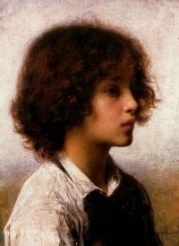 Antoine Mancini Un Giovane Leinwanddruck