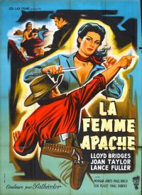 Apache Woman 02 Movie Poster canvas print