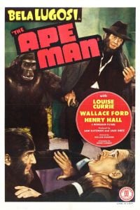 Ape Man 01 Movie Poster canvas print