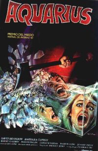 Aquarius Stagefright Movie Poster Leinwanddruck