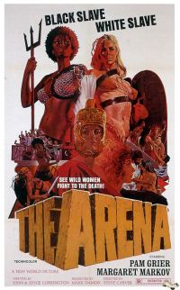 Arena 1973 Filmplakat auf Leinwand
