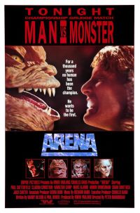 Arena 1989 01 Filmplakat auf Leinwand