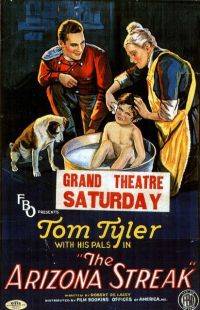 Arizona Streak Das 1926a1-Filmplakat von 3 auf Leinwand