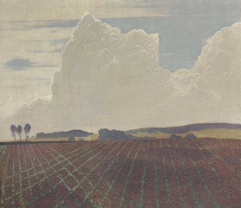 Armfield Maxwell Ashby Field And Thunderhead 1914 canvas print