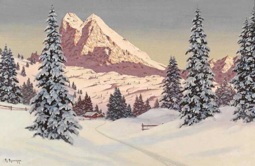 Arnegger Alois Scene On Lake Garda canvas print