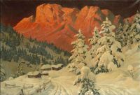 Arnegger Alois Untersberg Berchtesgaden canvas print