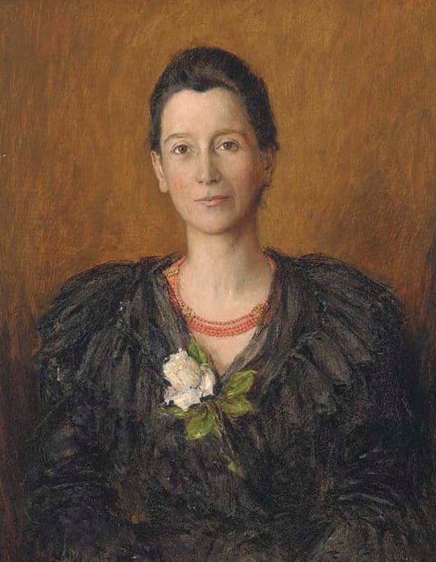 Arnesby Brown John Alfred Mia   The Artist S Wife canvas print