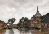 Arntzenius Floris A View Of Hoorn