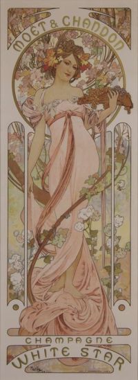 Art Nouveau 10 canvas print
