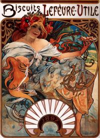 Art Nouveau 40 canvas print