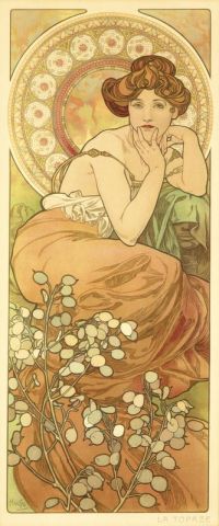 Art Nouveau 52 canvas print
