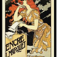 Art Nouveau Encre Marquet