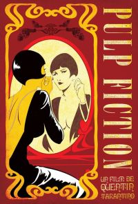 Pulp Fiction Art Nouveau Poster