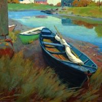 Arthur Wesley Dow Boats At Rest 1895
