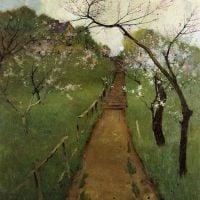 آرثر ويسلي داو المناظر الطبيعية الربيع 1892