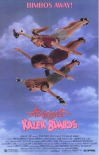 Assault Of The Killer Bimbos Movie Poster canvas print