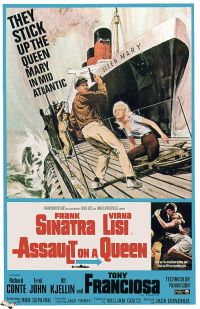 Assault On A Queen 1966 Movie Poster canvas print