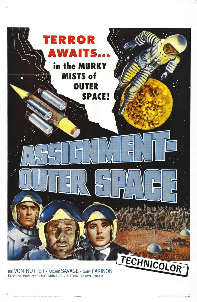 Assignment Outer Space 01 Movie Poster canvas print