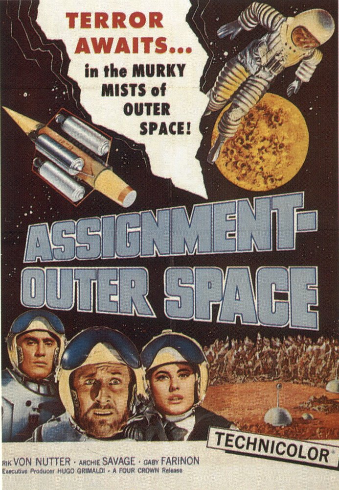 Assignment Outer Space Movie Poster canvas print