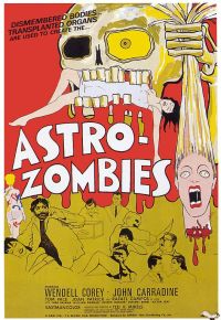 Astro Zombies 1969 Movie Poster canvas print