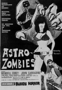 ملصق فيلم Astro Zombies 2