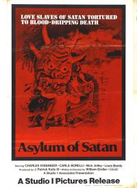 Asylum Of Satan 01 Movie Poster stampa su tela