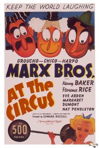 At The Circus 1939 Movie Poster canvas print