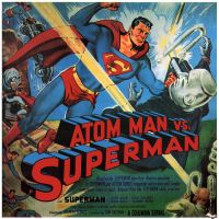아톰맨 대 슈퍼맨 1950년 영화 포스터