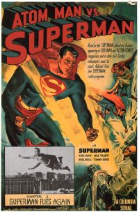 아톰맨 대 슈퍼맨 1950va 영화 포스터