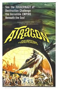 Atragon 01 영화 포스터 캔버스 프린트