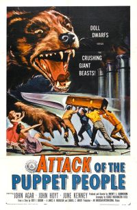 Poster del film Attack of Puppet People 01