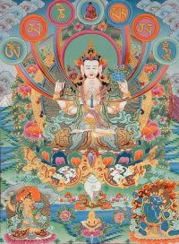Cuadro de Avalokiteshvara