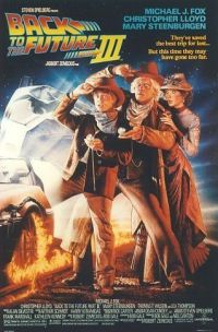 Back To The Future Iii Movie Poster canvas print