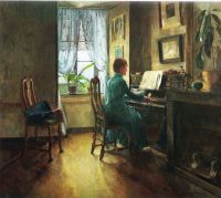 لوحة باكير هارييت شي موي 1887
