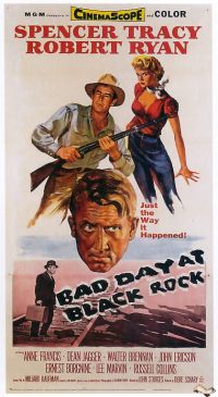 Mauvaise journée à Black Rock 1955 Affiche de film