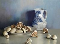 Baes Firmin Still Life With Mushrooms And A Pitcher 1930 canvas print