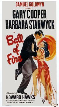 Ball Of Fire 1941 Movie Poster canvas print