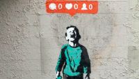 Banksy, keine Liebe, kein Gespräch, niemand