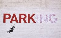 Banksy-Parkplatz
