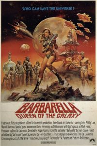 Barbarella  Queen Of The Galaxy Movie Poster canvas print